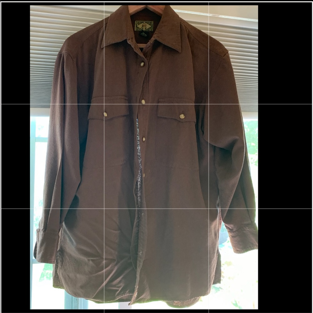 No 4 EXP Jeans Boyfriend Raw Silk Shirt XS